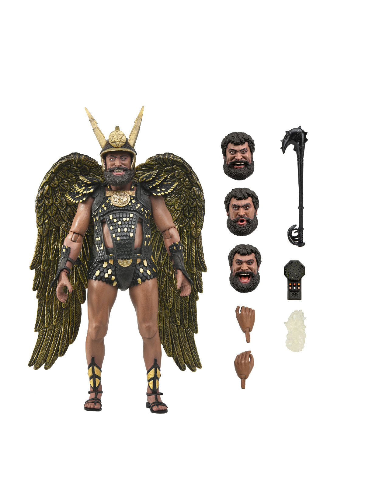 Vultan Ultimate Action Figure 7” Flash Gordon Movie with Wings