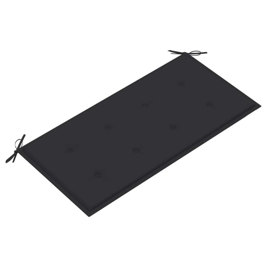 Garden Bench Cushion Anthracite 100x50x4 cm Oxford Fabric