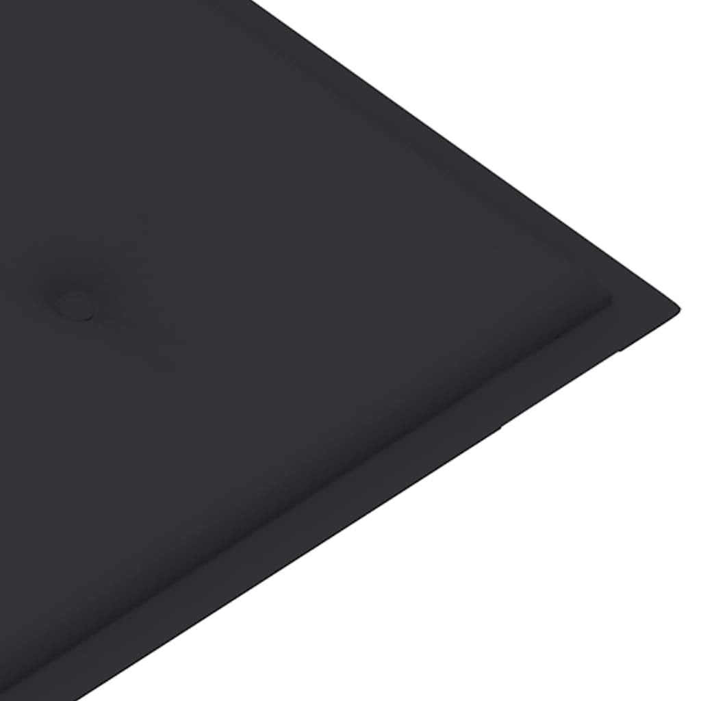 Garden Bench Cushion Anthracite 100x50x4 cm Oxford Fabric