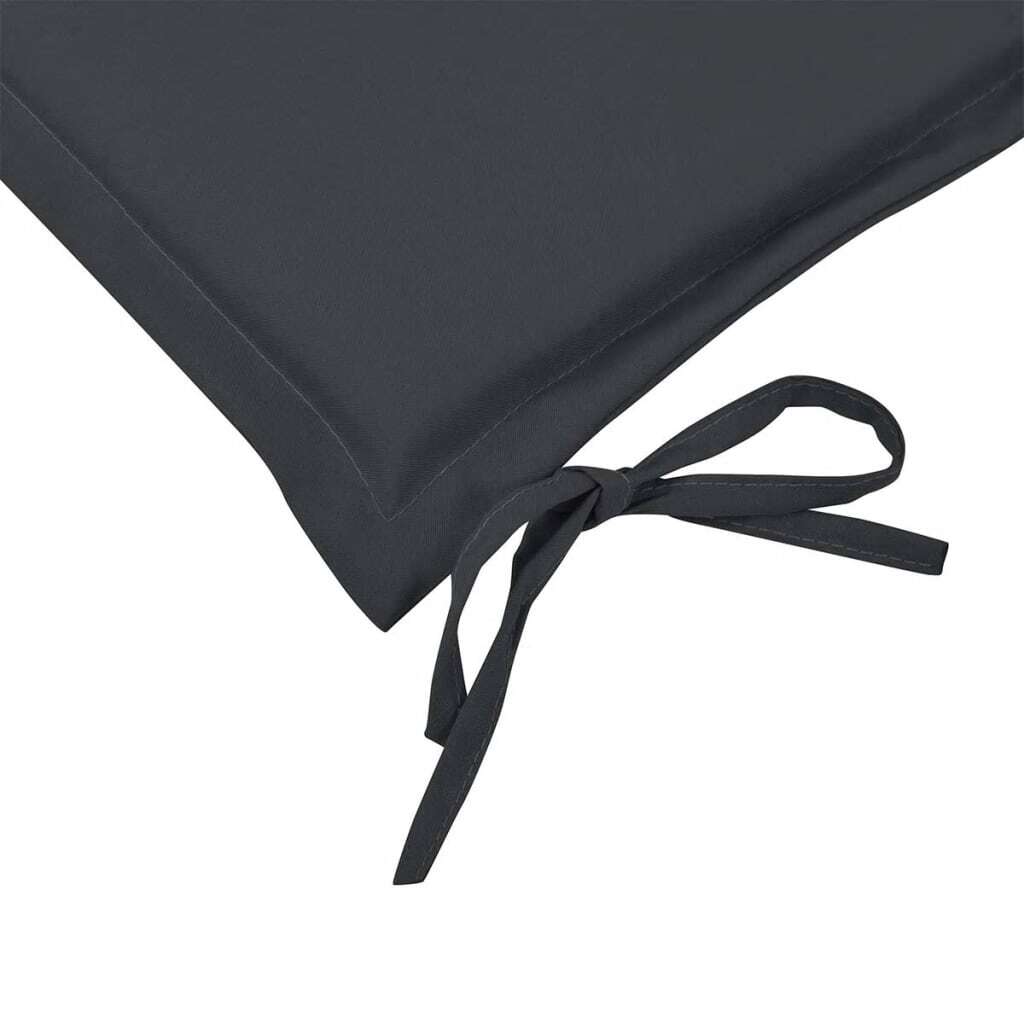 Garden Bench Cushion Anthracite 100x50x4 cm Oxford Fabric