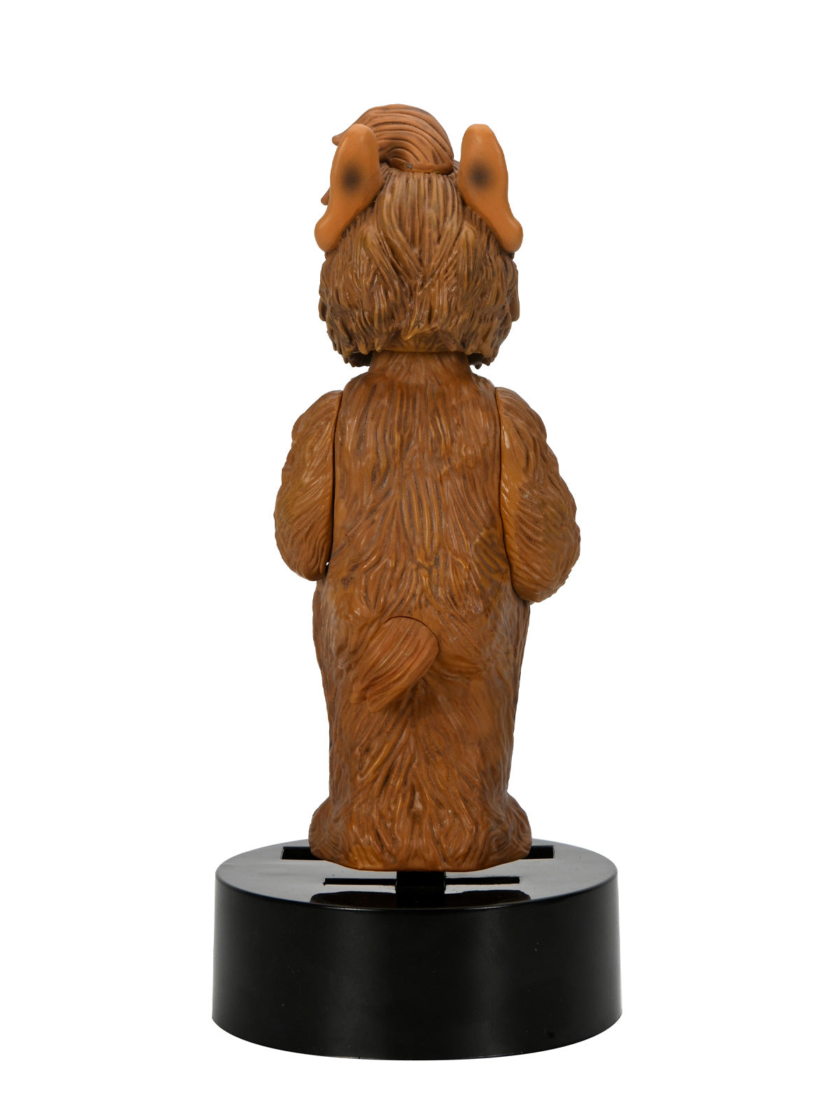 ALF Solar Powered Body Knocker Figure Rocks with Light 6.5” Tall – Brown