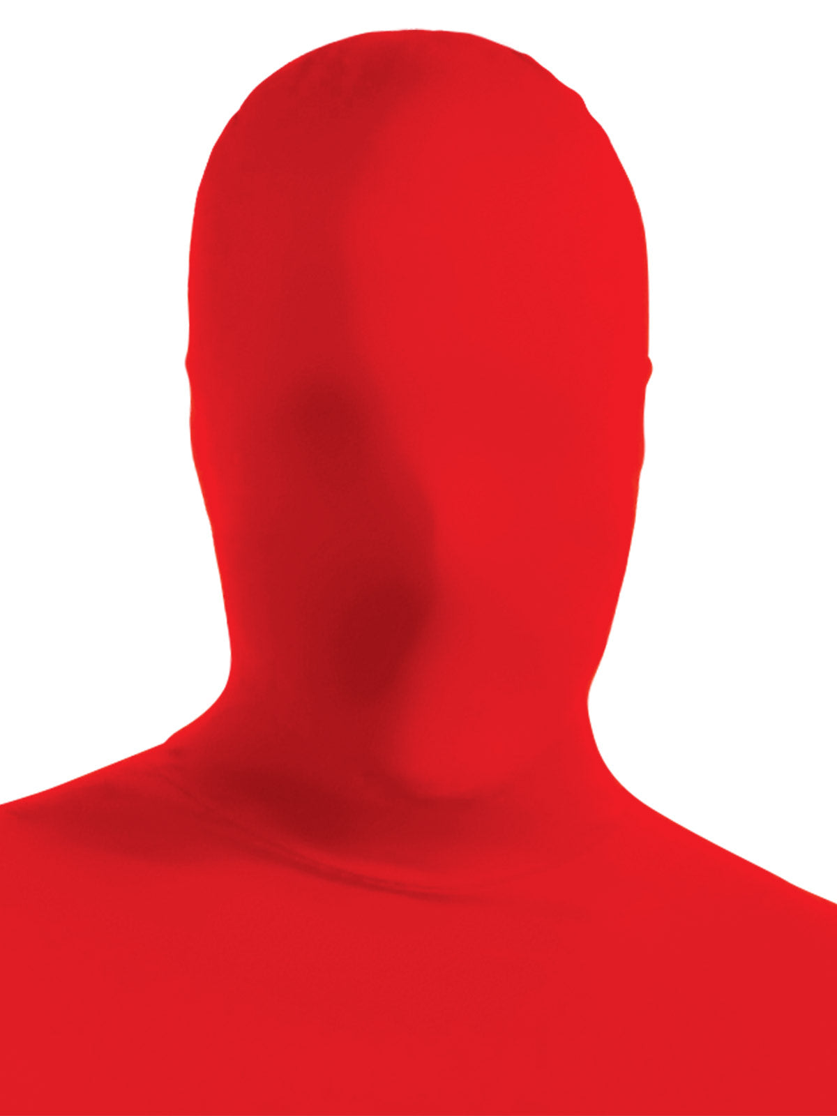 Adult Full Head to Neck 2nd Skin Face Mask Sports Costume Supporter Accessory Red Colour
