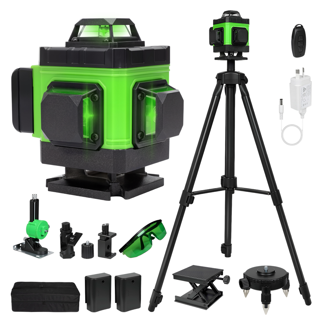 Traderight 16 Lines Green Laser Level Cross Measure Tool Tripod 360�  Rotary-2065254300883488776