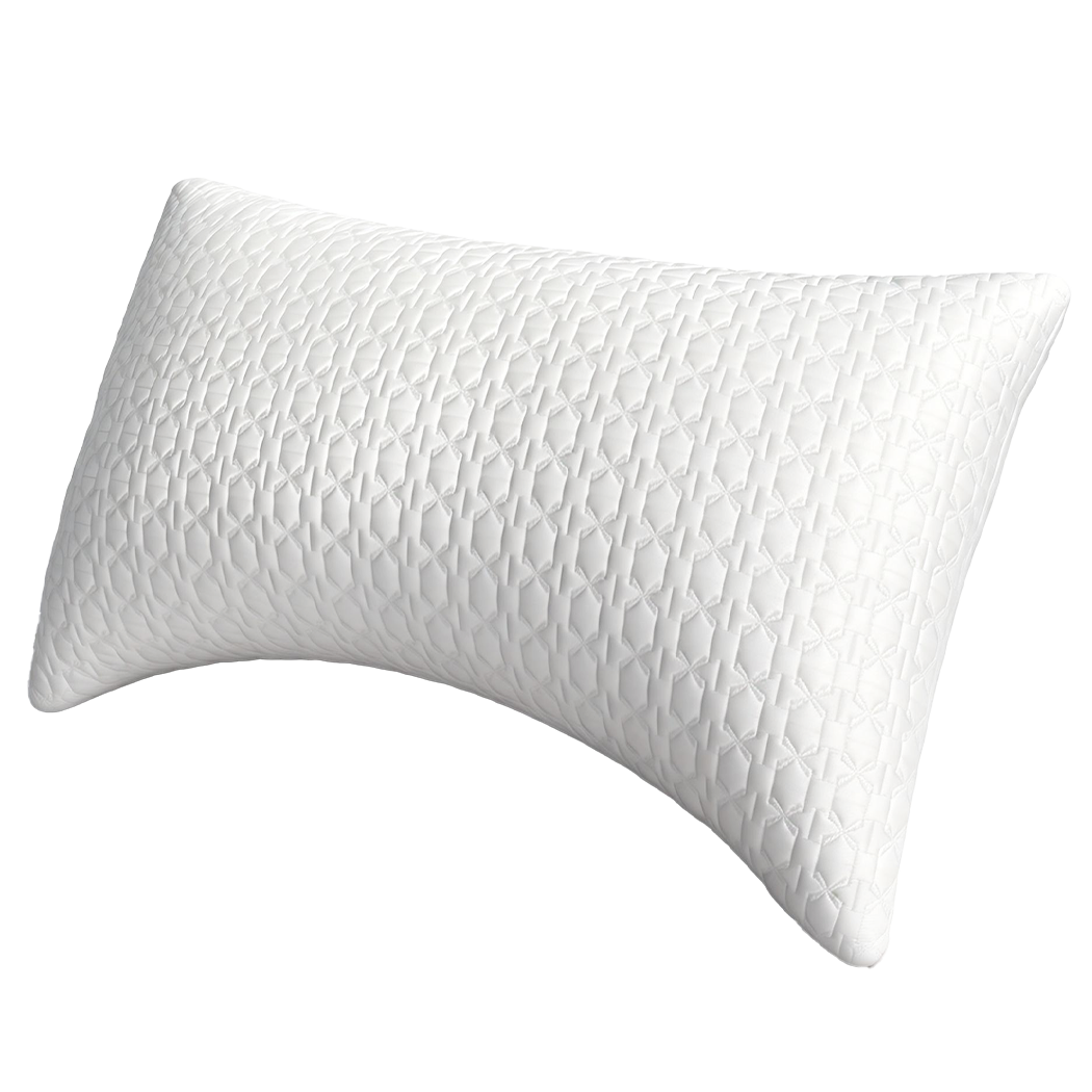Dreamz Memory Foam Adjustable Pillow Neck Pain Relief Cooling Side Sleeper-2065254292570378248