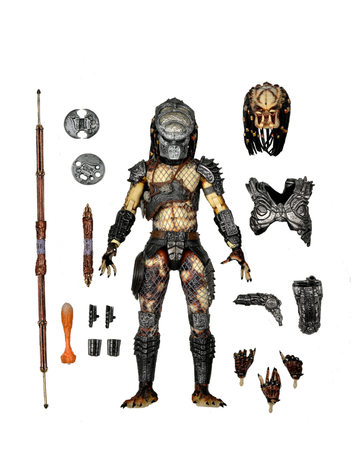 Predator 2 Boar Ultimate 7" Action Figure Lost Tribe Hunter
