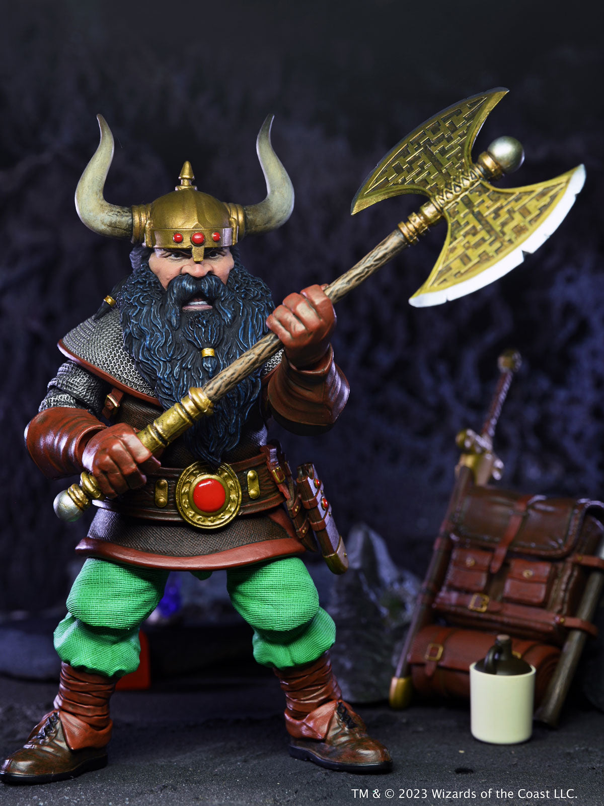 Dungeons & Dragons Elkhorn Ultimate Action Figure 7” with Gear