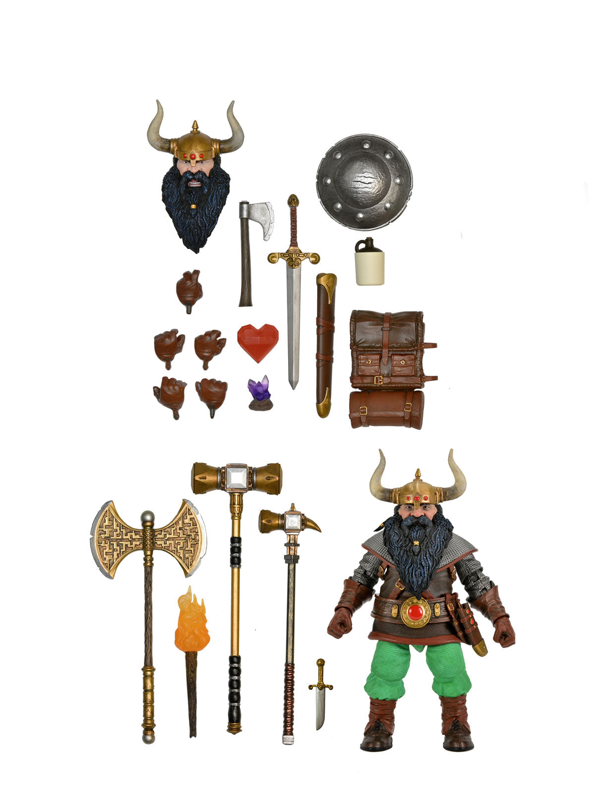 Dungeons & Dragons Elkhorn Ultimate Action Figure 7” with Gear