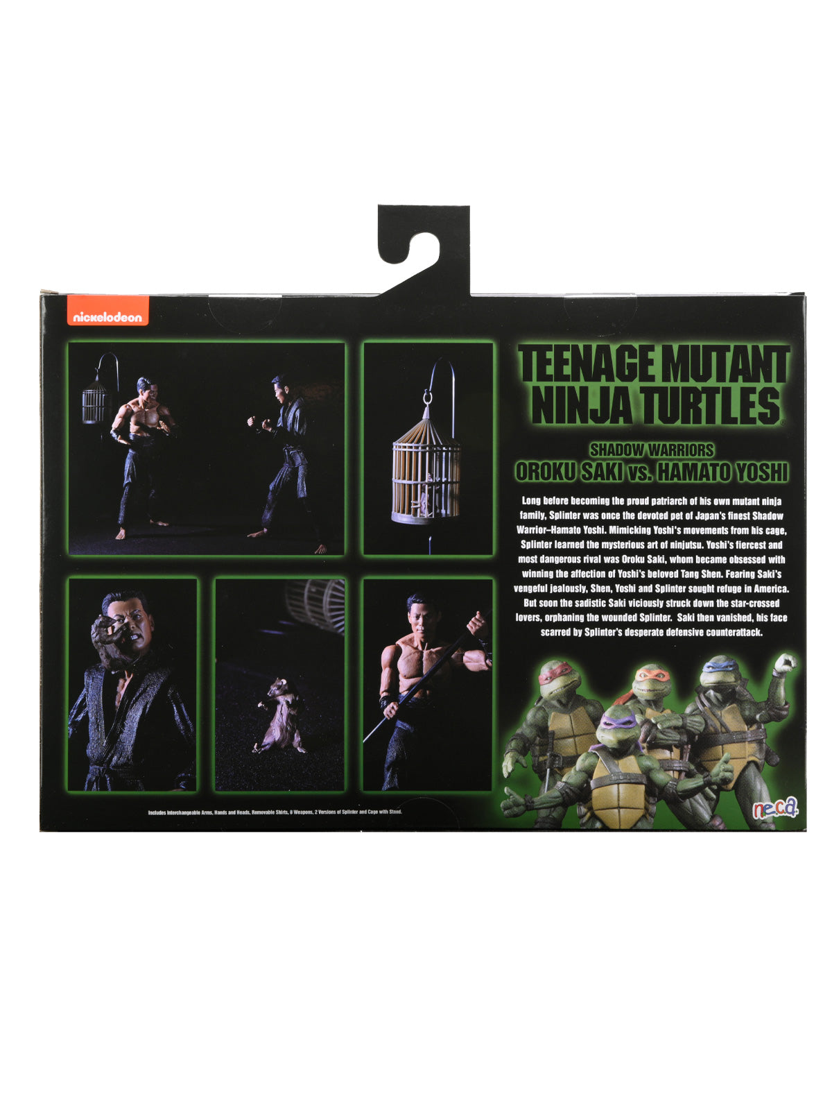 TMNT 1990 Movie Shadow Warriors 2 Pack 7" Figures – Yoshi and Saki Set