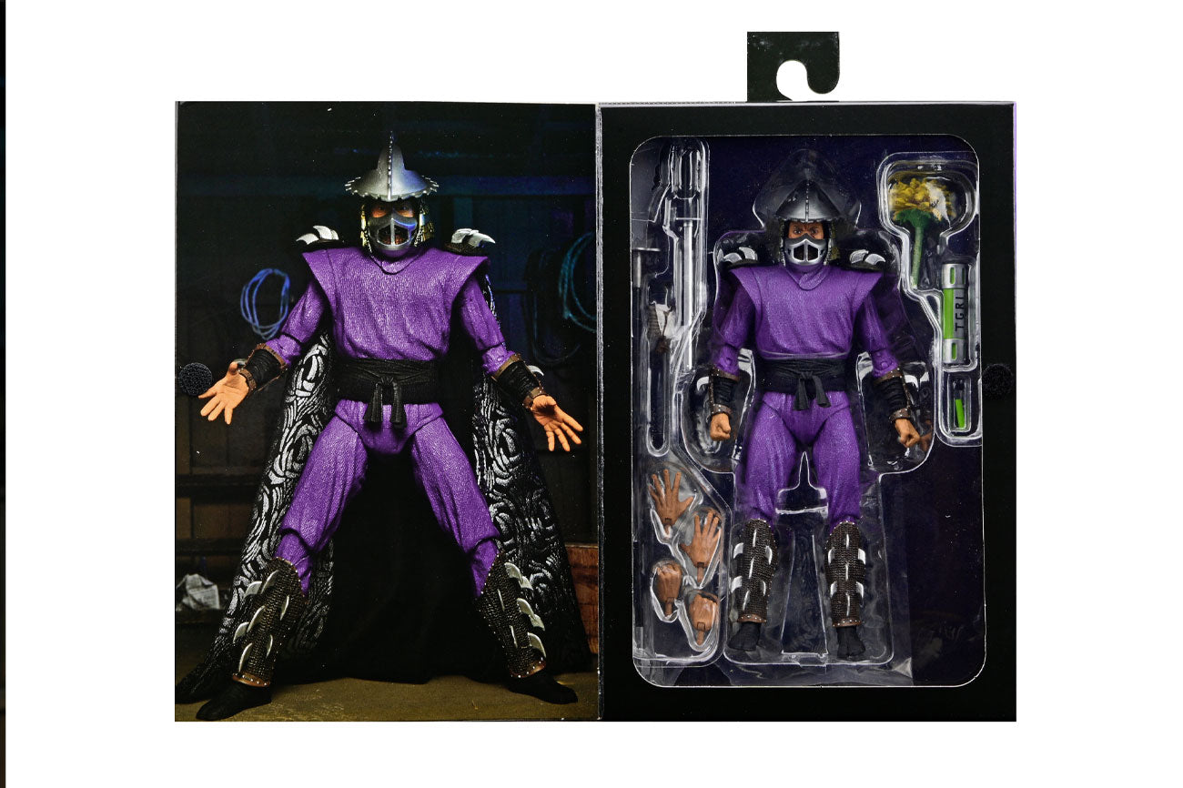 TMNT 2 Shredder 7" Action Figure – Secret of the Ooze Ultimate Edition