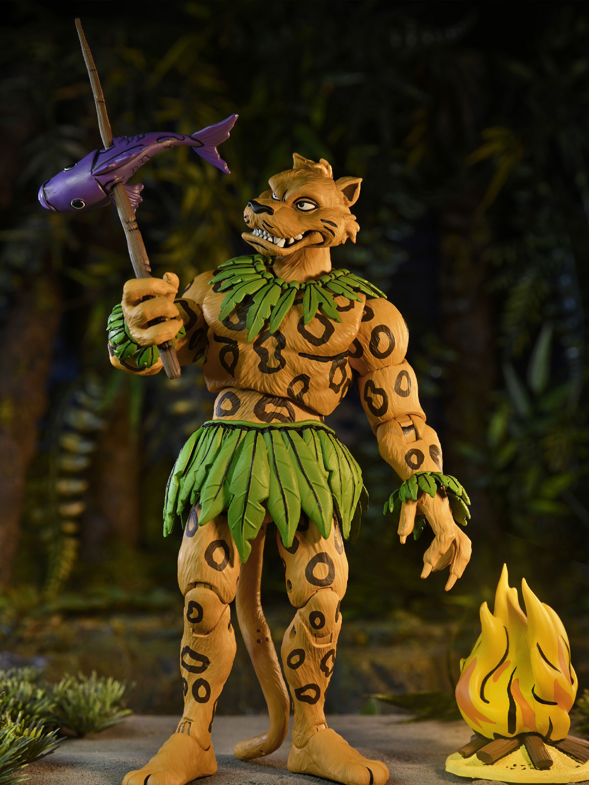 TMNT Jagwar 7" Action Figure – Archie Comics Mutanimals Jungle Hero Toy