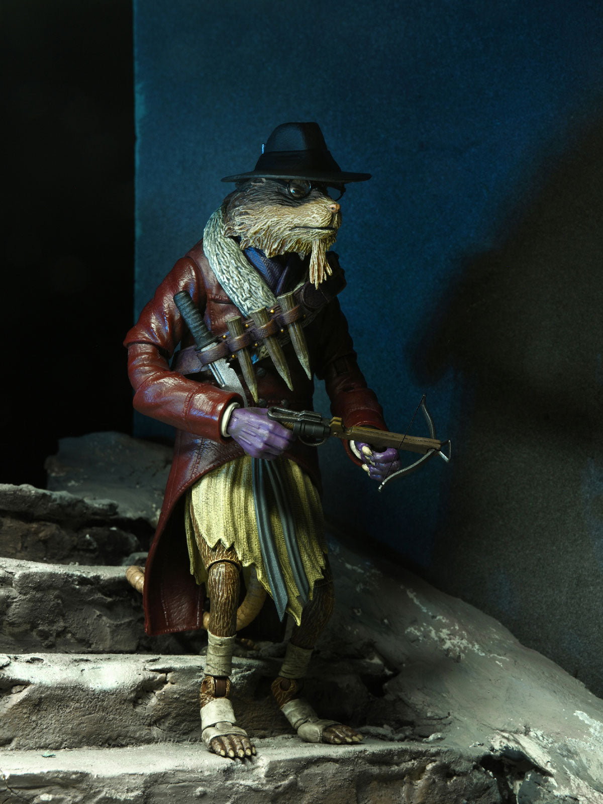 TMNT Splinter as Van Helsing 7" Figure – Universal Monsters Crossover