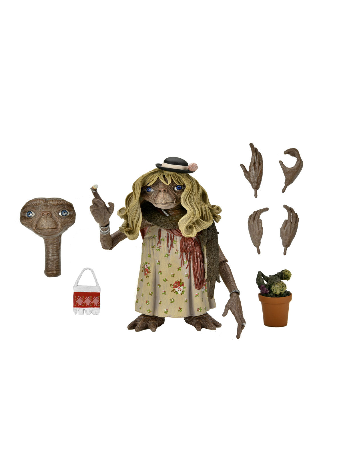 E.T. Dress-Up Ultimate Action Figure 7” 40th Anniversary Edition