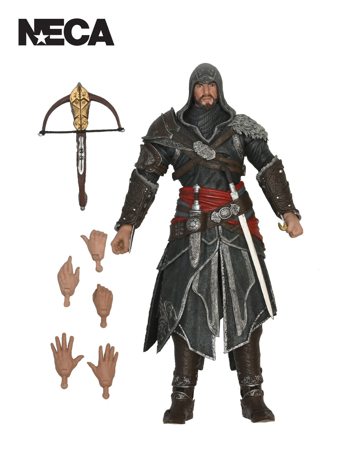 Ezio Auditore 7" Action Figure – Assassin’s Creed Revelations Game