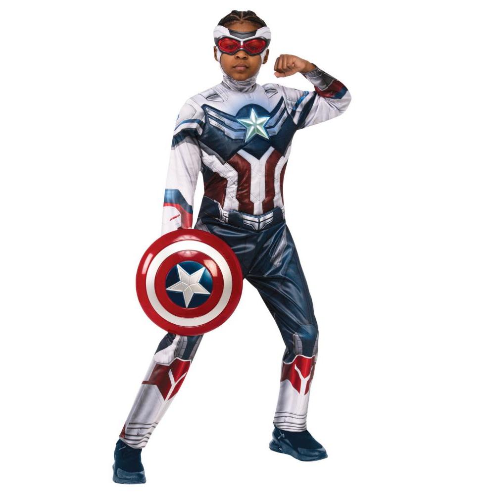 Captain America Deluxe Falcon and Winter Soldier Costume Child Official Marvel Outfit