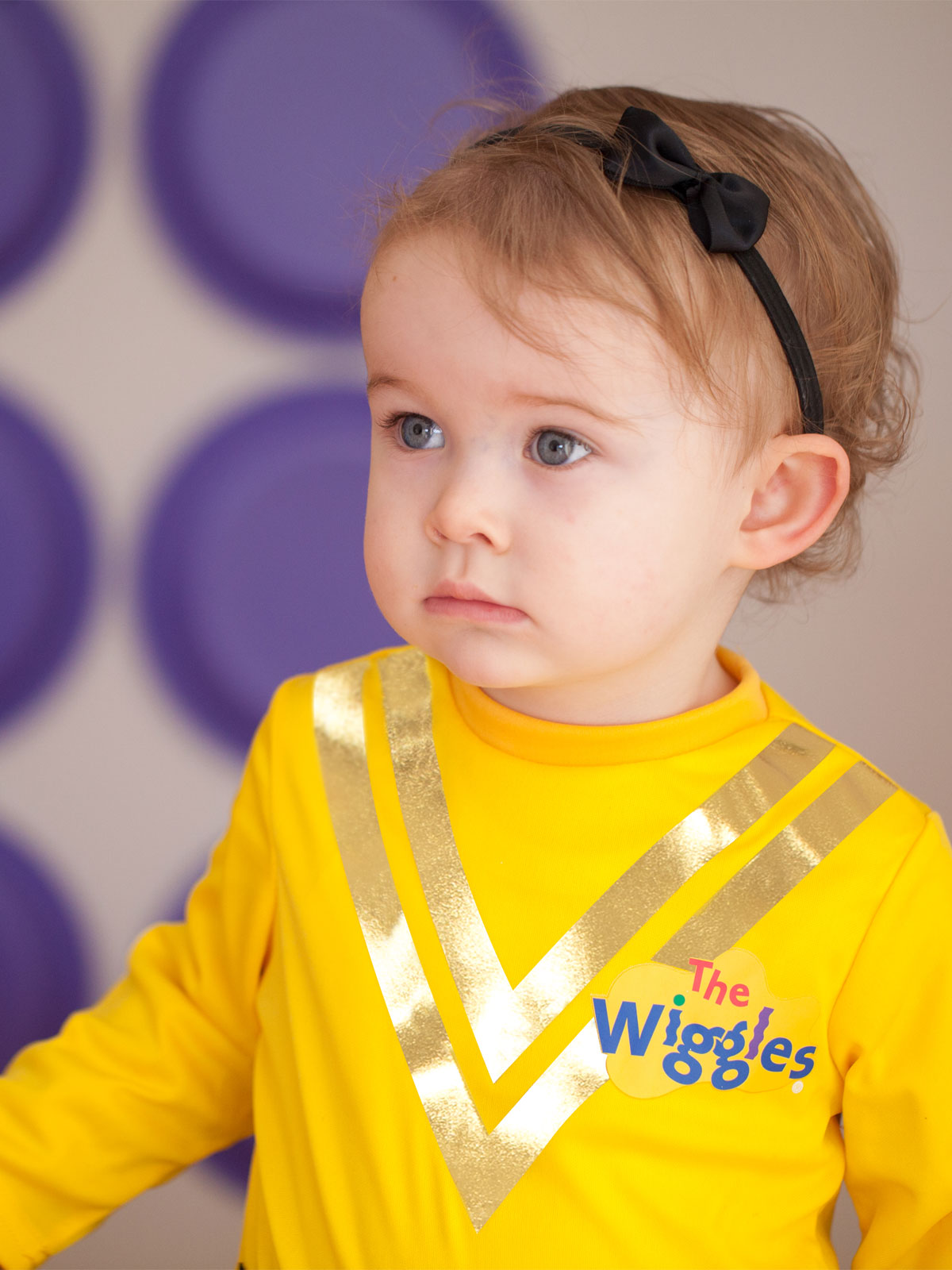 The Wiggles Yellow Deluxe Costume for Kids Official TV Character Outfit