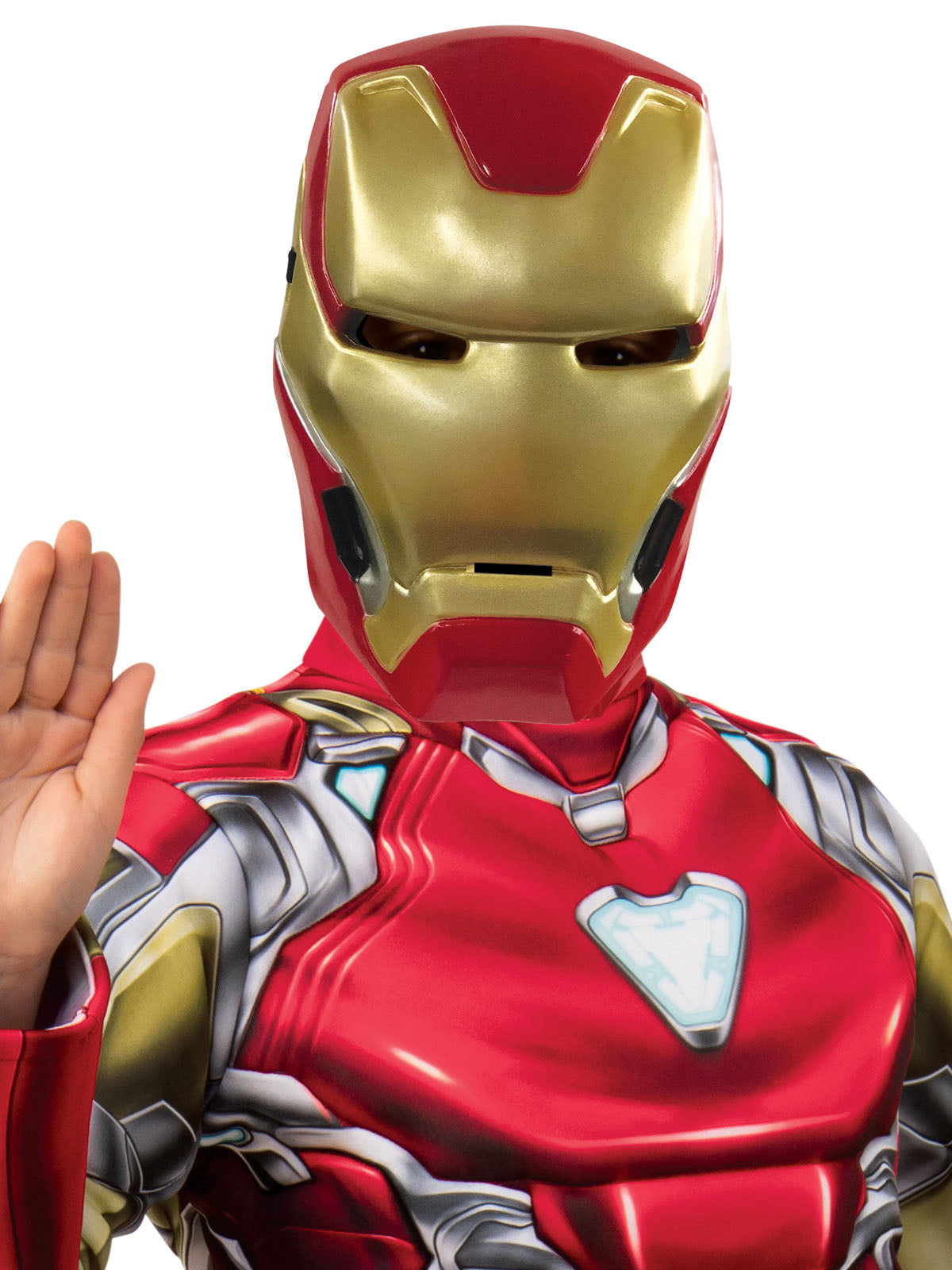 Marvel Avengers Iron Man Deluxe Kids Costume with Armour and Full Face Mask
