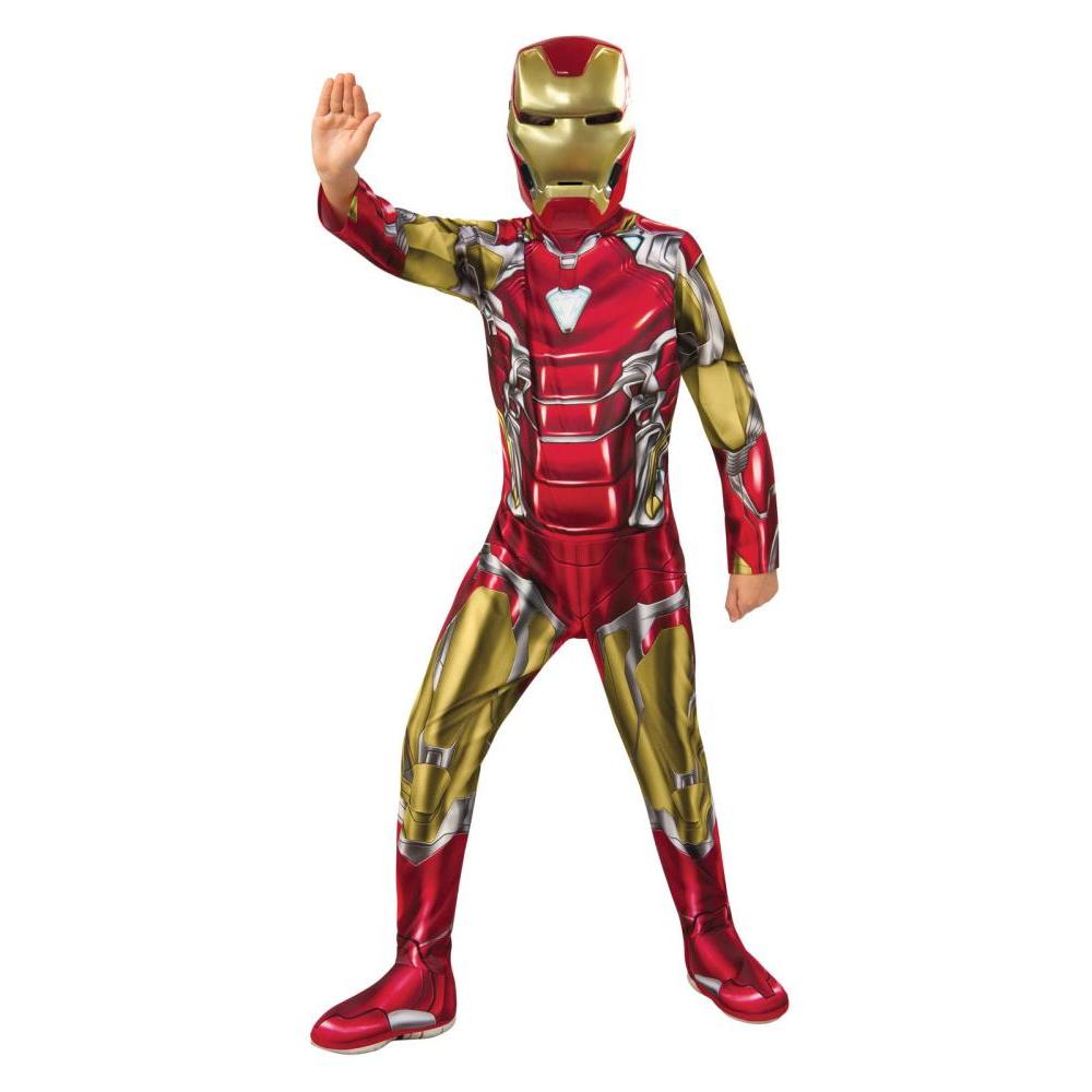 Marvel Avengers Iron Man Costume for Kids with Jumpsuit and Mask