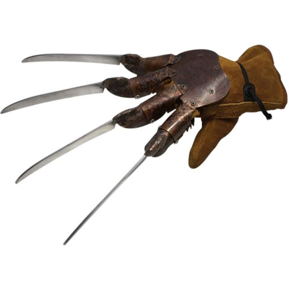 Freddy Krueger Glove Costume Accessory Nightmare on Elm Street Bladed Glove Brown Colour
