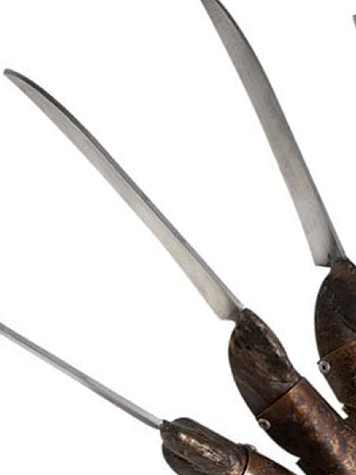 Freddy Krueger Glove Costume Accessory Nightmare on Elm Street Bladed Glove Brown Colour