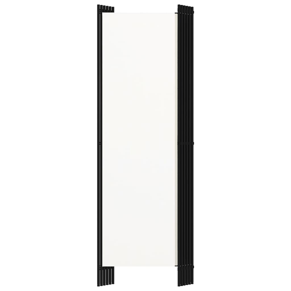 6 Panel Room Divider Privacy Screen Folding Partition Foldable Panels White