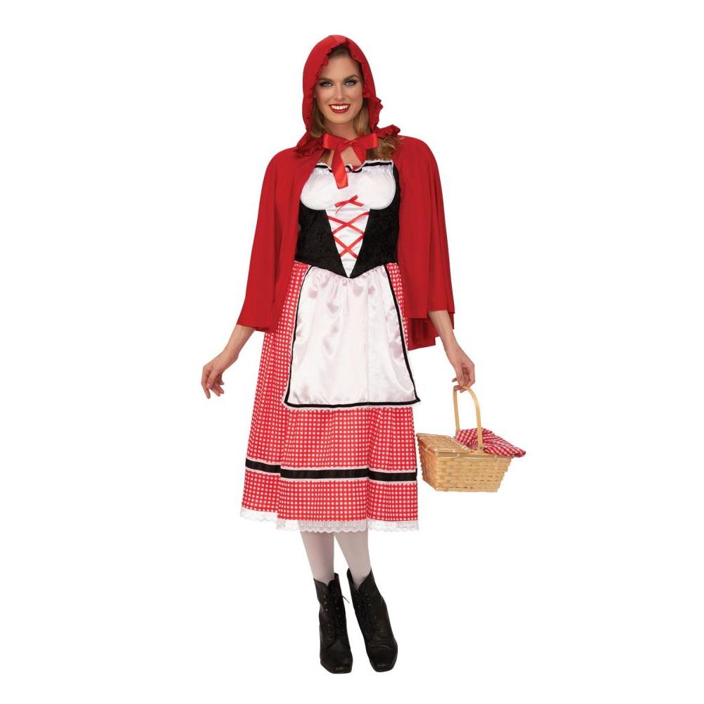 Rubie’s Little Red Riding Hood Costume for Kids – Dress with Hooded Cape, Red Colour