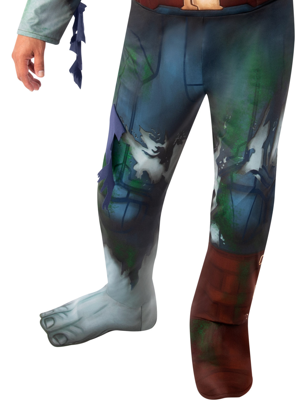 Captain America Zombie Deluxe Costume Teen Official Marvel What If Series Outfit
