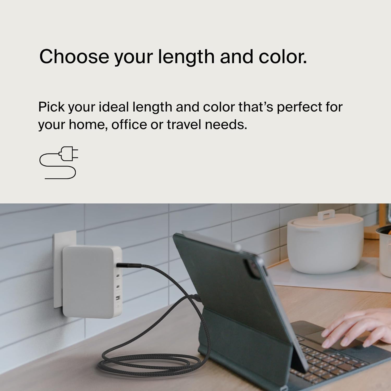 Belkin Boost Charge 2M USB- C Cable 240W Black