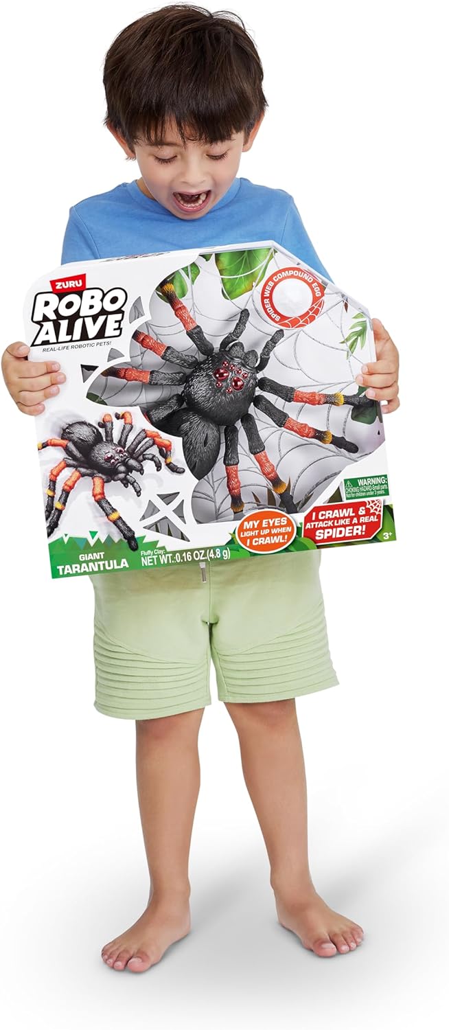 Robo Alive Zuru Giant Tarantula, Multicoloured (7170-S004)