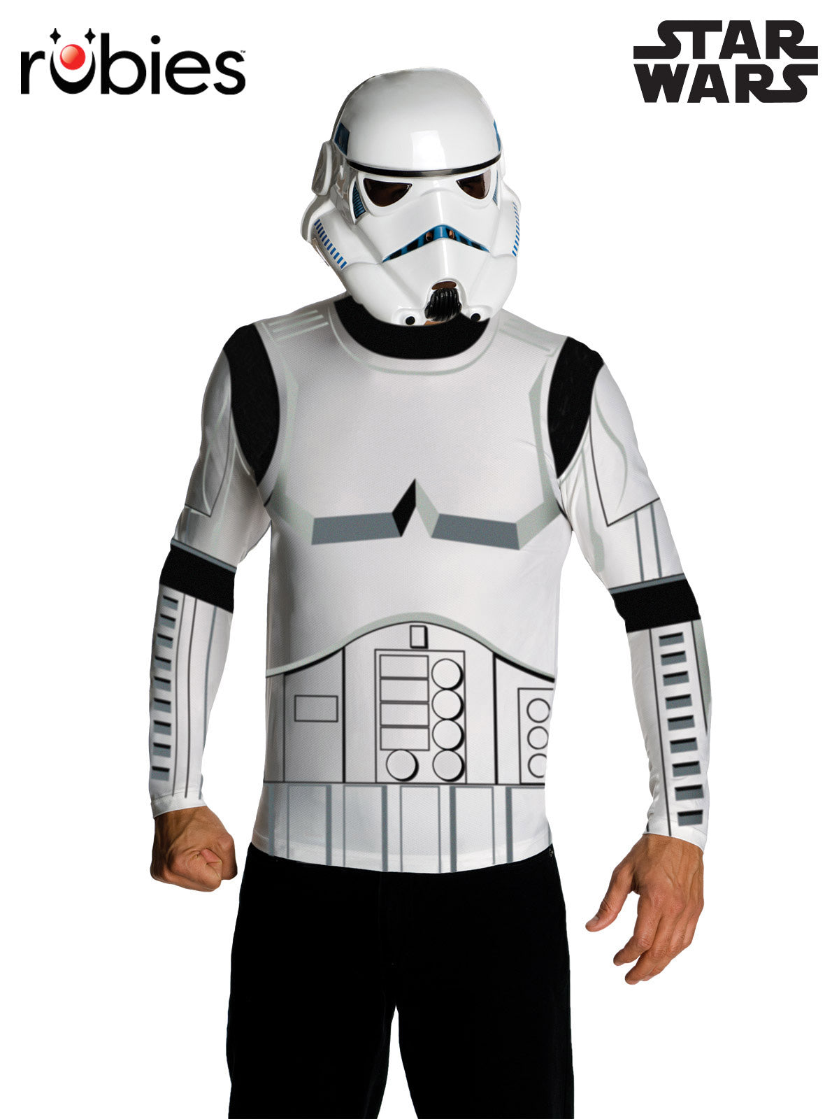 Stormtrooper Dress Ups: Classic Long Sleeve Top and Mask