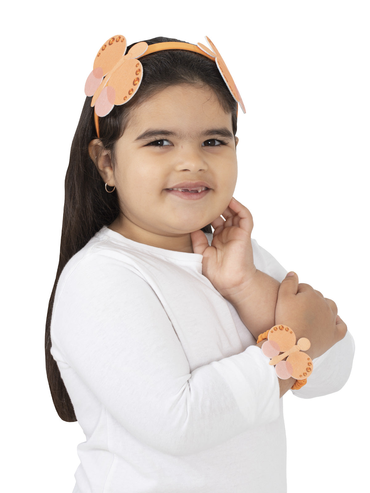 Emma Memma Butterfly Headband & Wristlet Child
