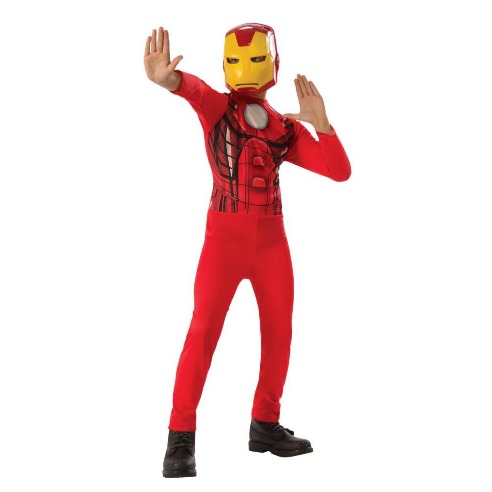 Marvel Avengers Iron Man Kids Costume with Jumpsuit and Mask
