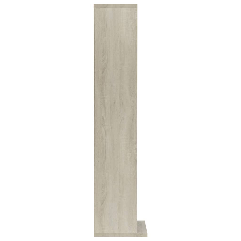 CD Cabinet Sonoma Oak 21x20x88 cm Engineered Wood