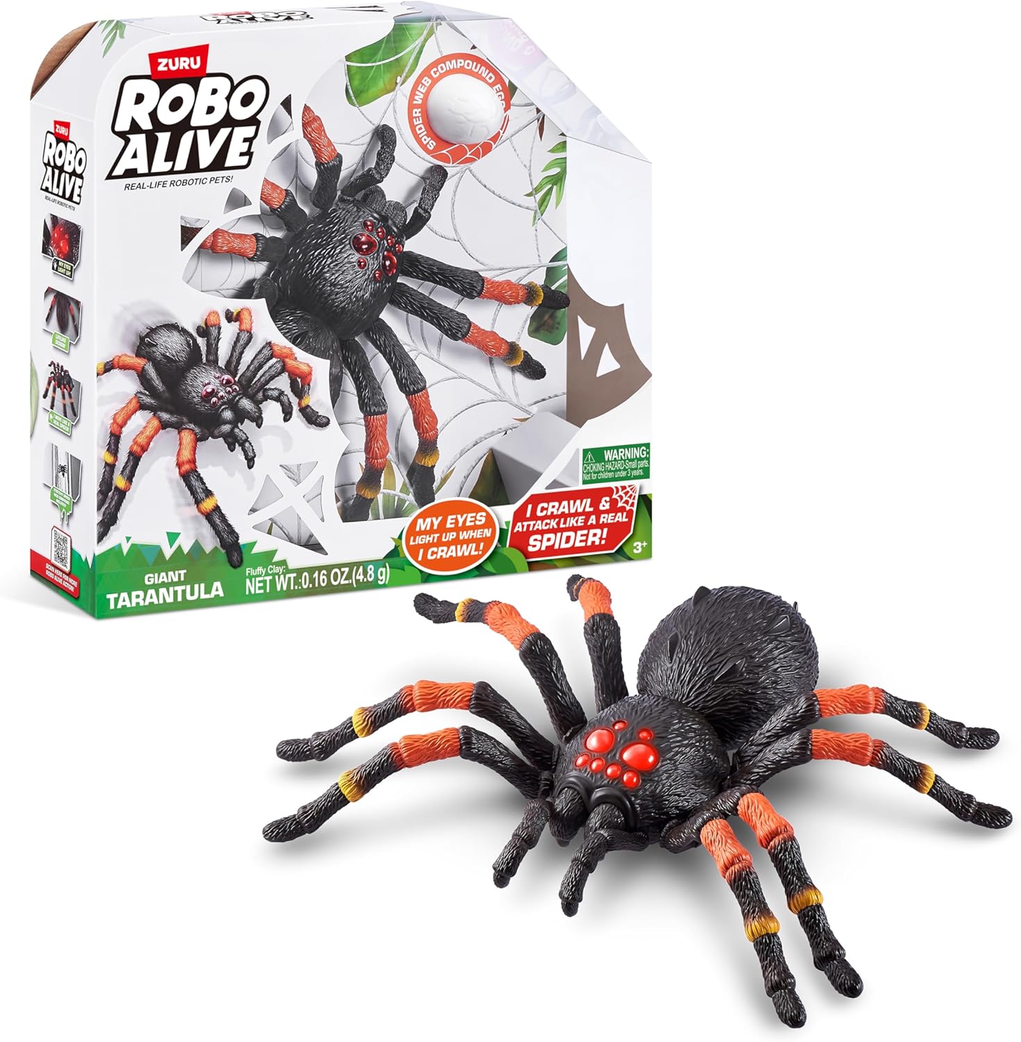 Robo Alive Zuru Giant Tarantula, Multicoloured (7170-S004)