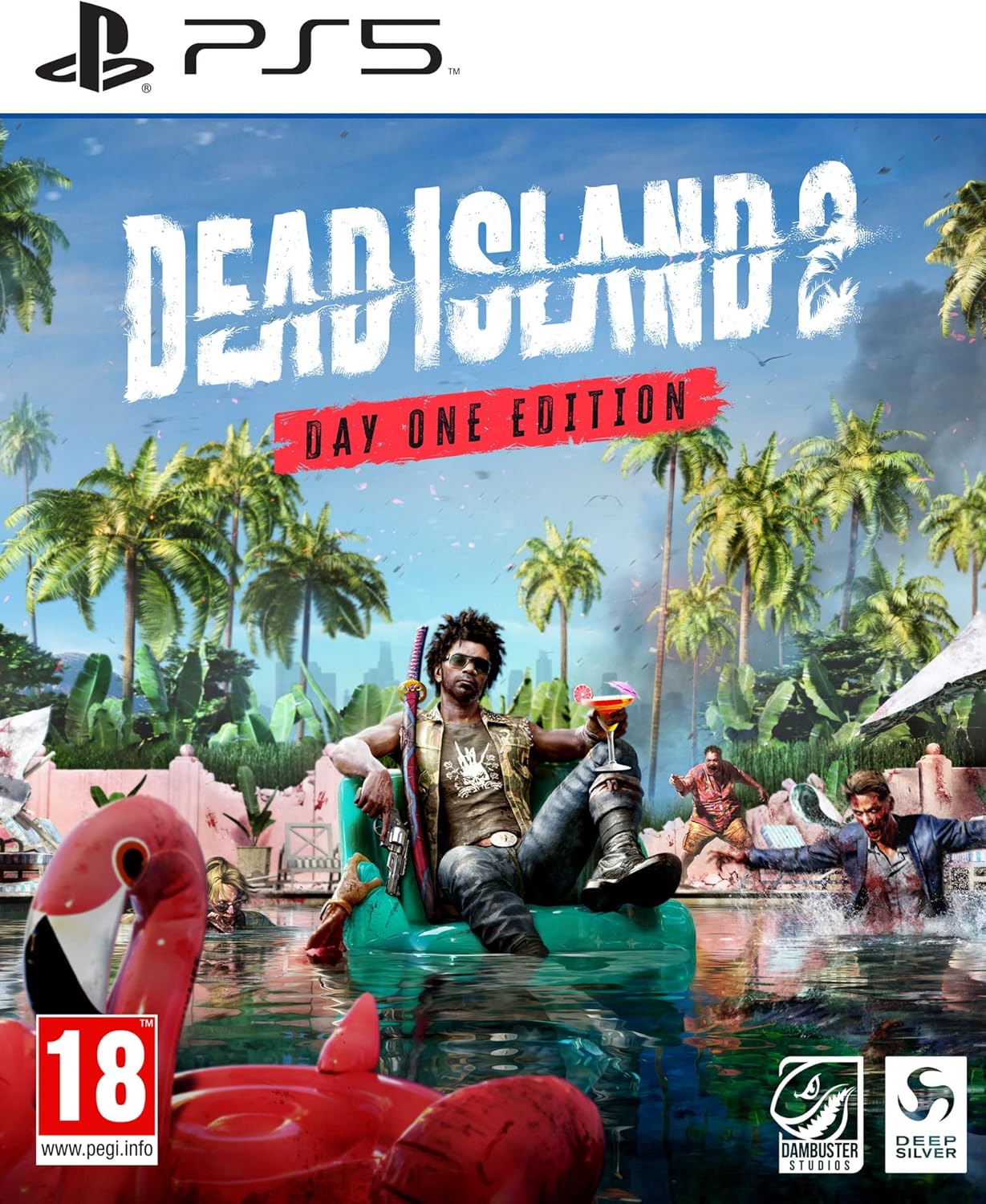 Deep Silver Dead Island 2 Day One Edition PS5 Zombie Action RPG + Memories of Banoi Pack