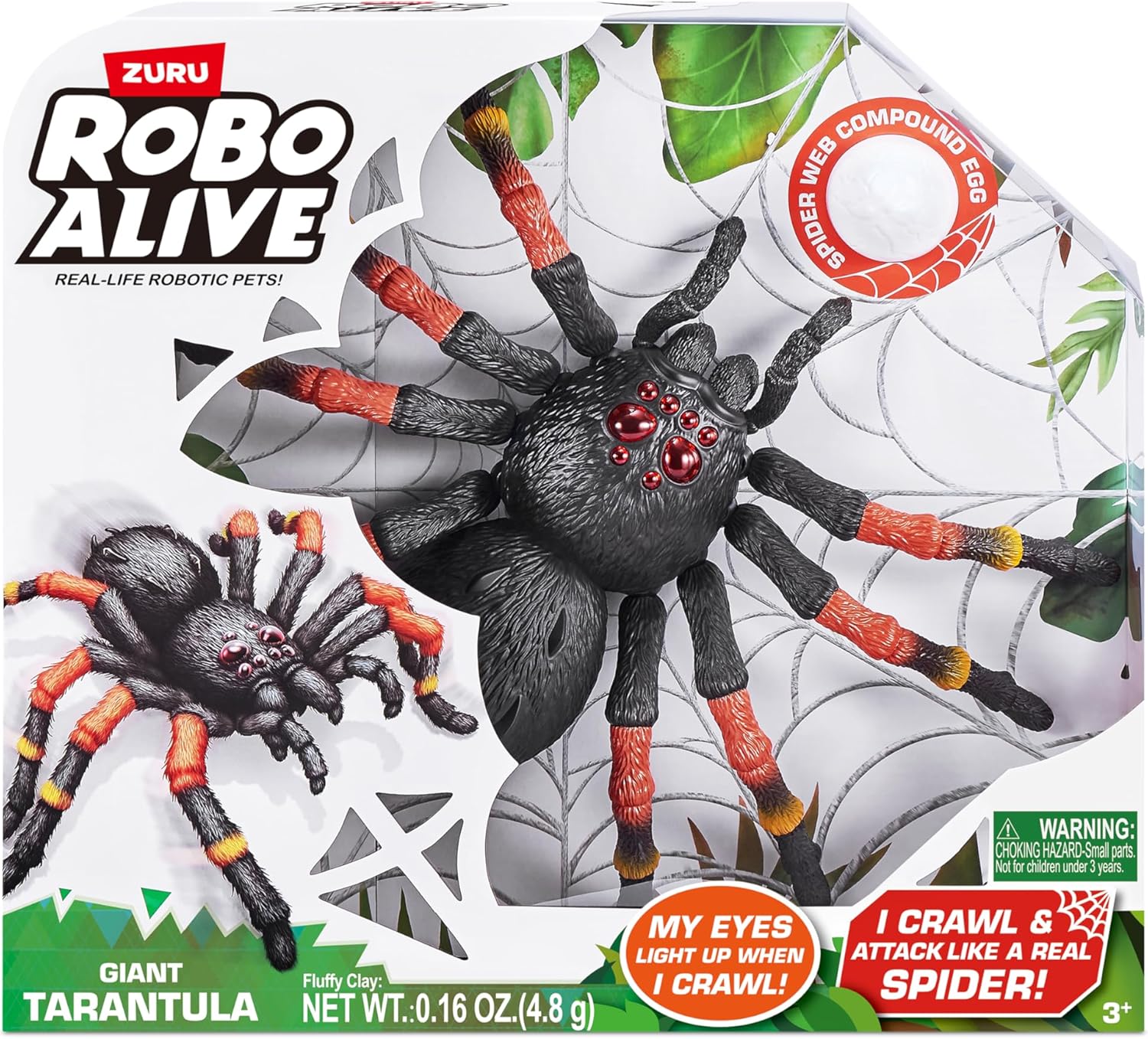 Robo Alive Zuru Giant Tarantula, Multicoloured (7170-S004)