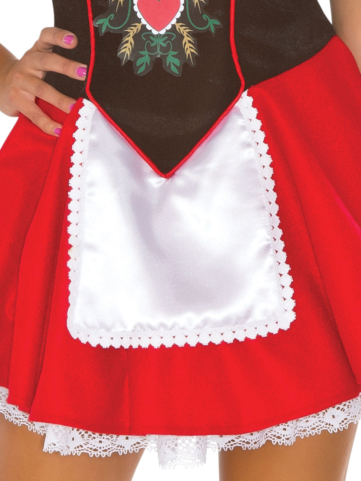 Beer Garden Celebration Costume for Adults Official Rubies Oktoberfest Dress Multicolour