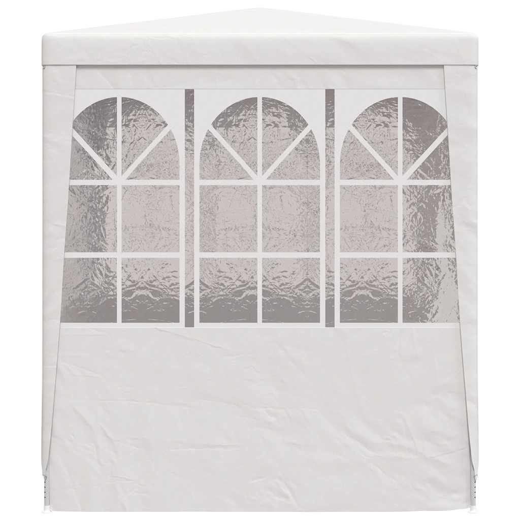 Professional Party Tent with Side Walls 2x2 m White 90 g/mÂ²