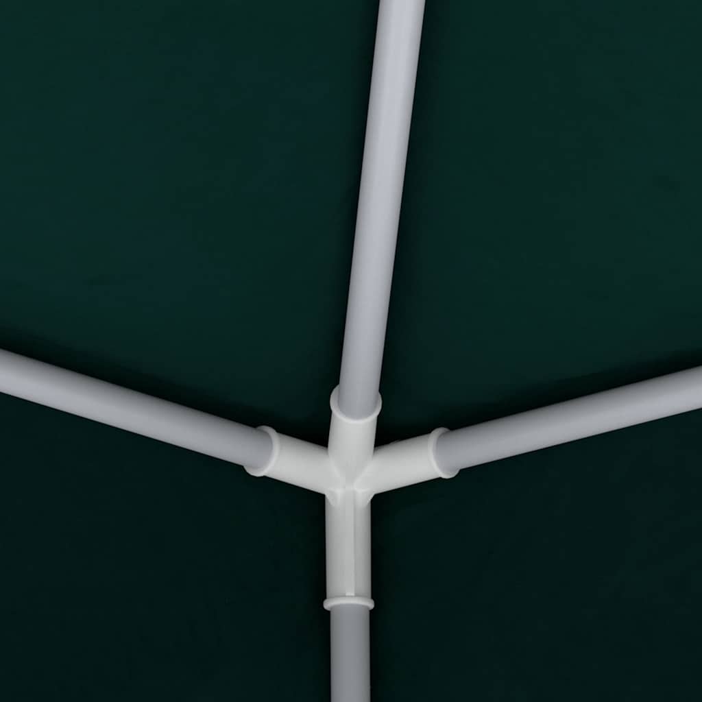 Professional Party Tent with Side Walls 2.5x2.5 m Green 90 g/mÂ²