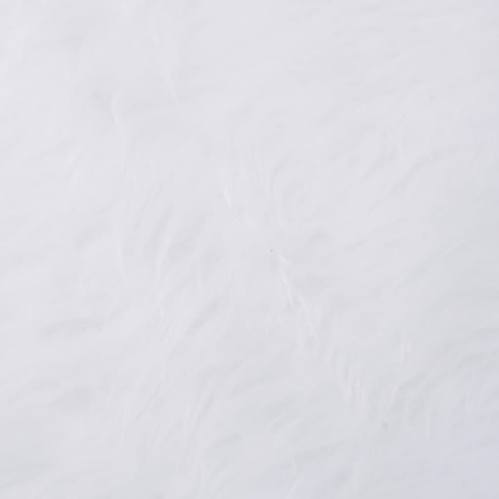 Christmas Tree Skirt White 122 cm Faux Fur