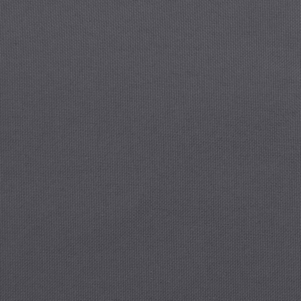 Garden Bench Cushion Anthracite 120x50x7 cm Oxford Fabric