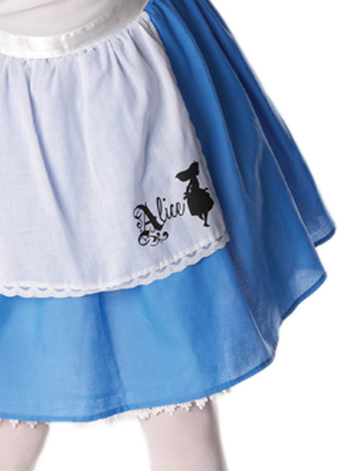Alice In Wonderland Classic Costume Adult Disney Dress Apron Headband Blue Colour