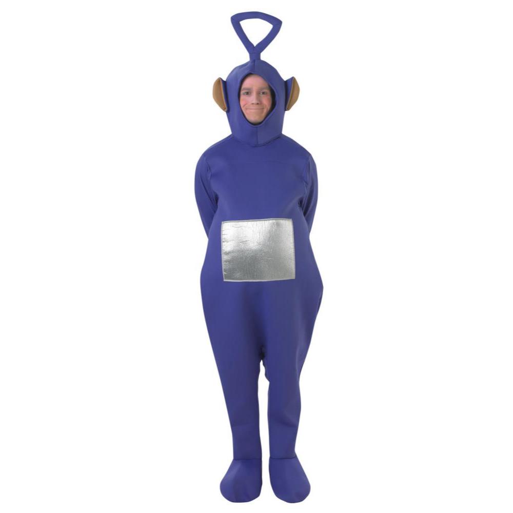 Tinky Winky Teletubbies Deluxe Costume for Adults TV Character Suit