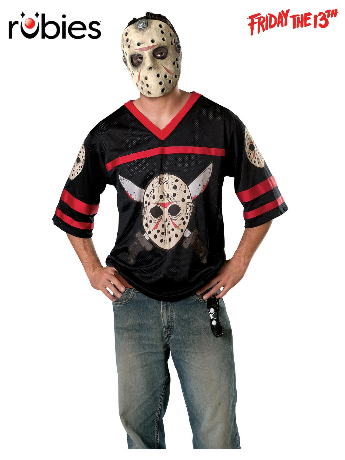 Friday the 13th Adult Hockey Mask and Jersey