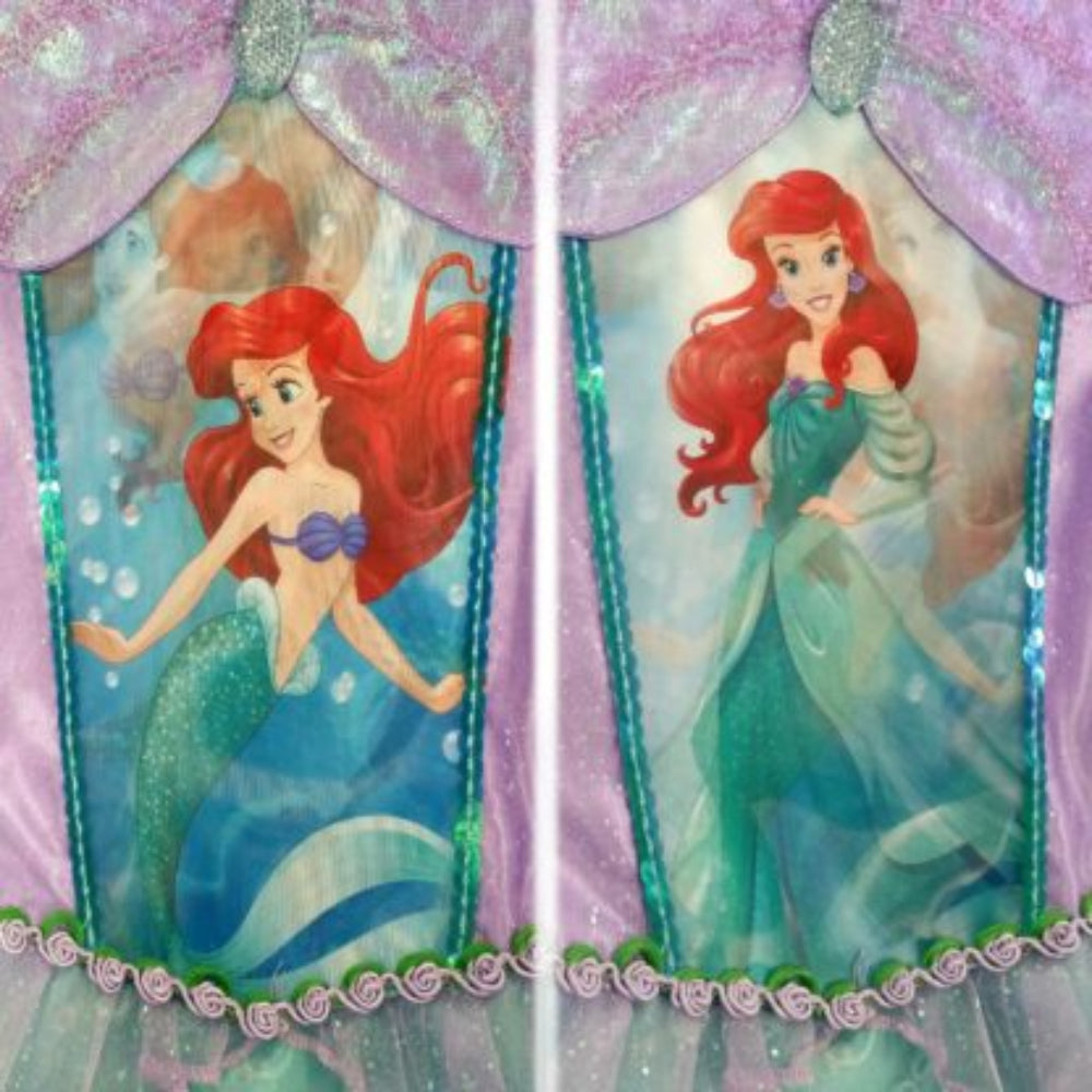 Disney Ariel Premium Little Mermaid Costume for Kids Official Princess Dress with Headband