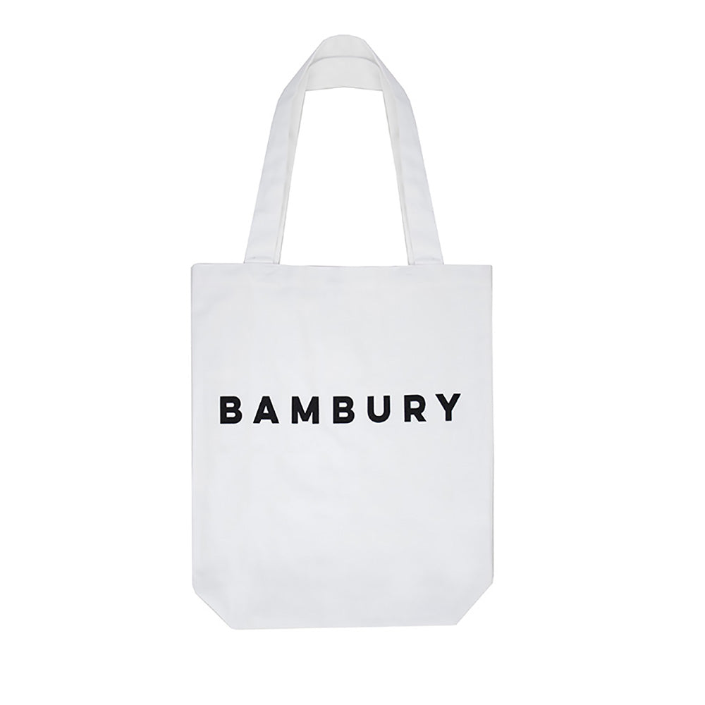 Bambury Bambury Cotton Tote Bag - White