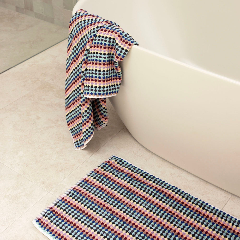 Miami Pom-Pom Bath Mat