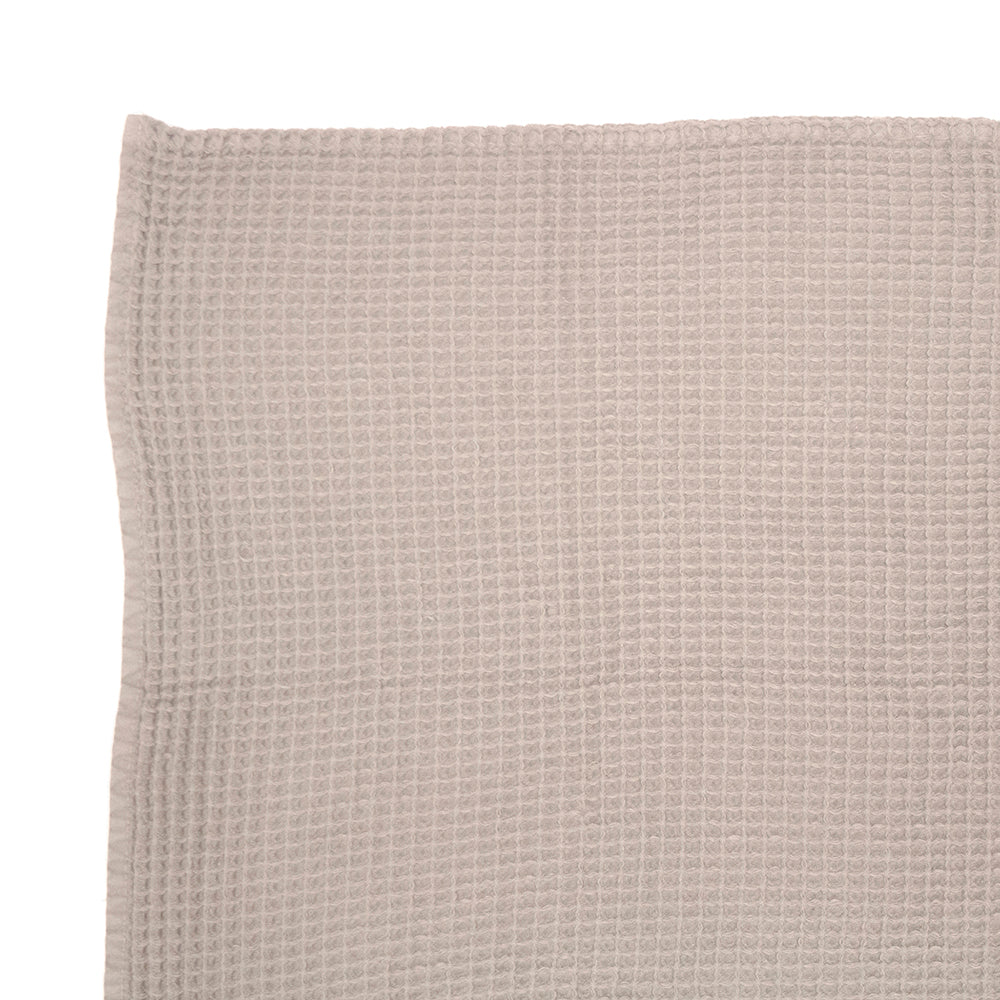 Bambury Waffle Hand Towel - Pebble