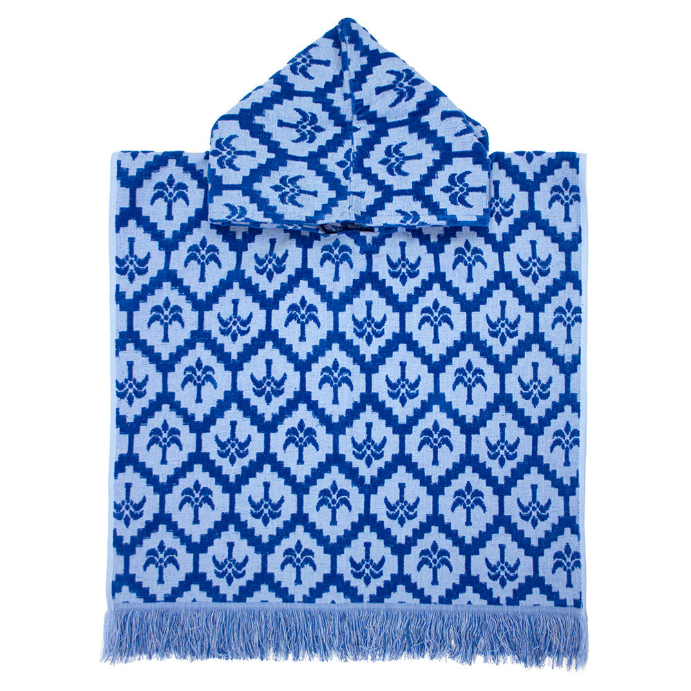 Bambury Cocos Kids Poncho - Cobalt