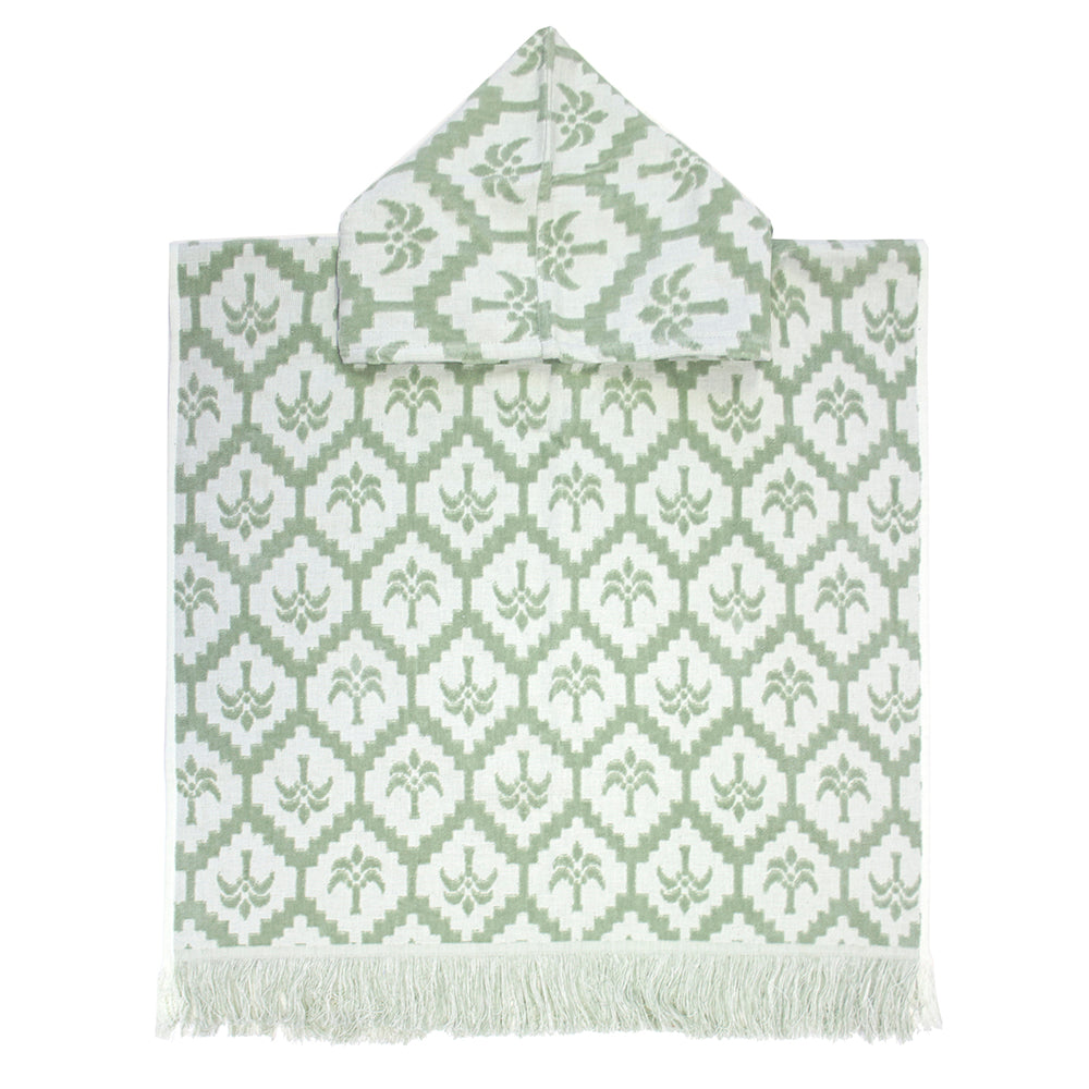 Bambury Cocos Kids Poncho - Sage