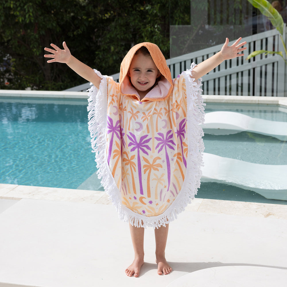 Bambury Kids Shaped Poncho - Luna Tree